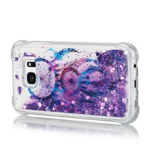 

For Samsung S7 Edge Case Glitter Paillette Quicksand Soft TPU Anti-knock Coque Cover for Samsung Galaxy S7 Edge Case Fundas