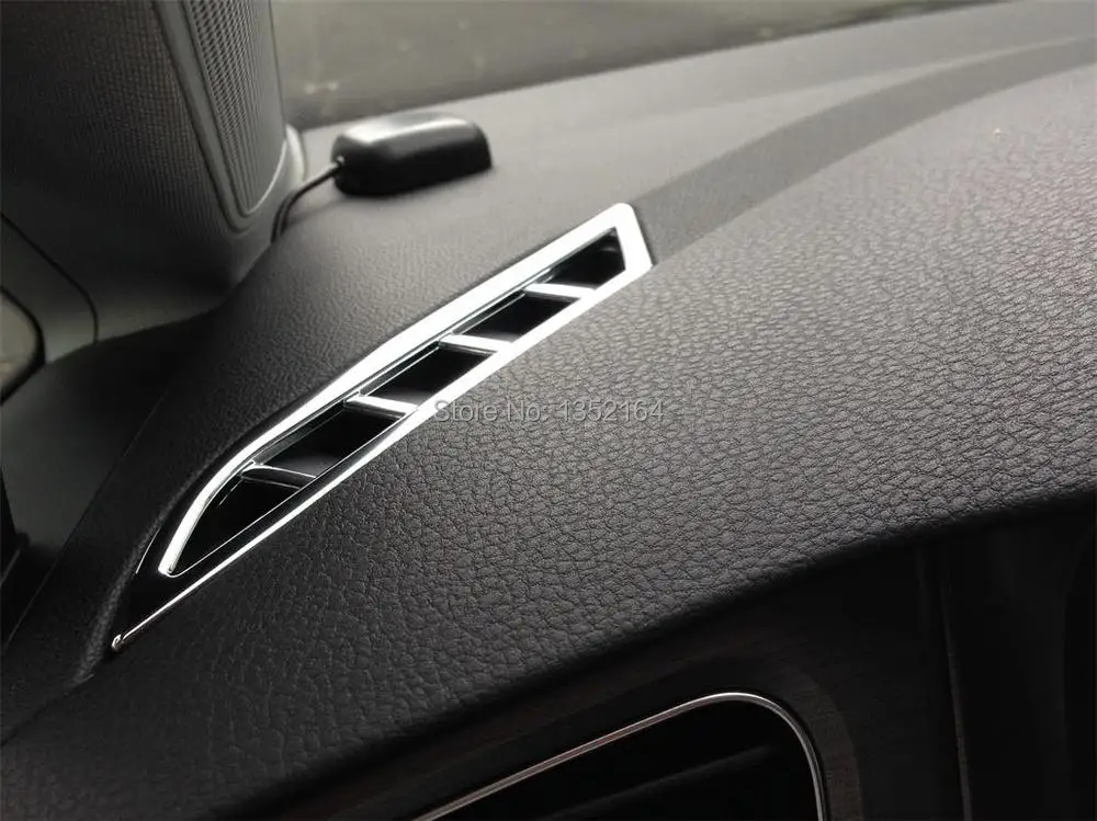 Авто инерционные аксессуары, переднее вентиляционное отверстие воздухозаборника отделка Наклейка для Volkswagen vw golf 7, 2 шт./партия, автомобильный Стайлинг