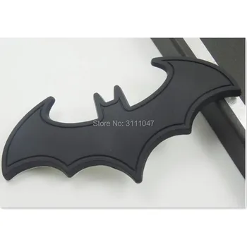 

3D Car Stickers Cool Metal Bat Auto Logo Sticker FOR mondeo mk4 toyota prius yaris bmw e39 golf mk4 audi a5 chevrolet cruze ford