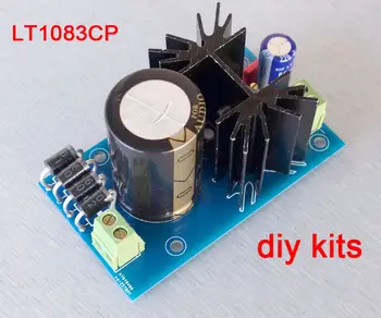 

LT1083CP linear Diy KIT Adjustable voltage regulated HIFI DC POWER supply