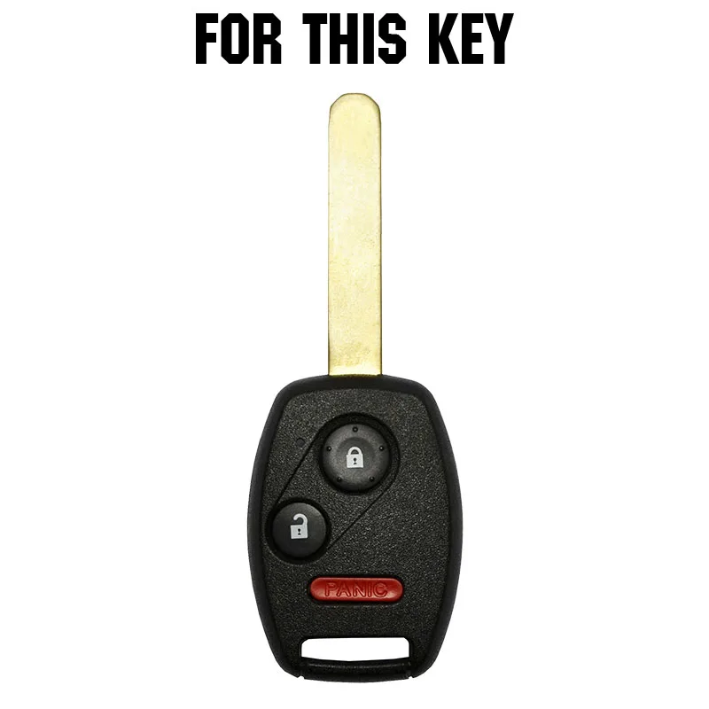 Силиконовый чехол для ключа с дистанционным управлением Honda Accord Crosstour Civic Odyssey CRV CRZ