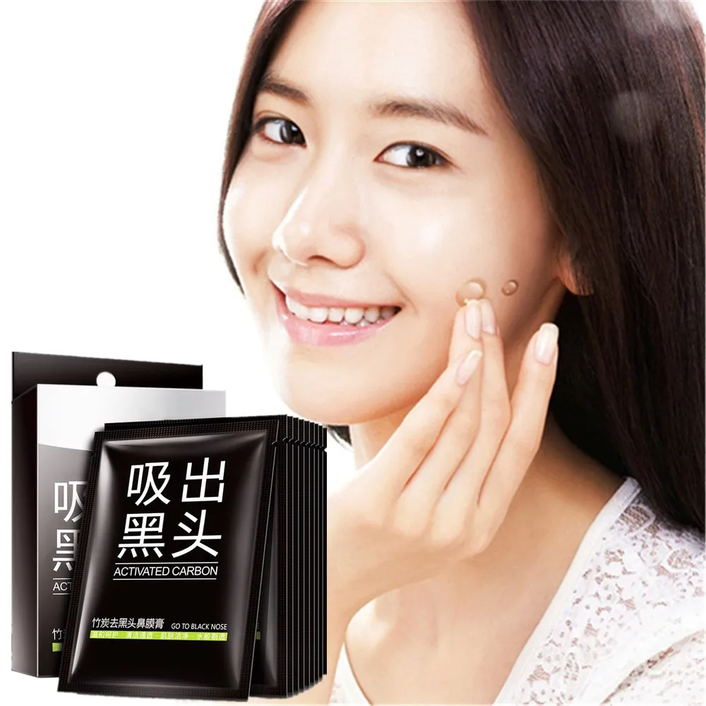 Moisturizing Bamboo charcoal Nose Facial Cleanser Skin Care Deep