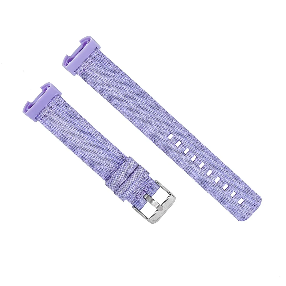 FIFATA холщовый нейлоновый джинсовый ремешок для Fitbit Charge 3 умный Браслет сменный ремешок для наручных часов ремешок для Fitbit Charge 3