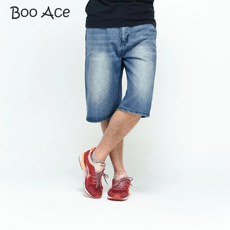 Baggy Pants Summer Men Hip Hop Denim 