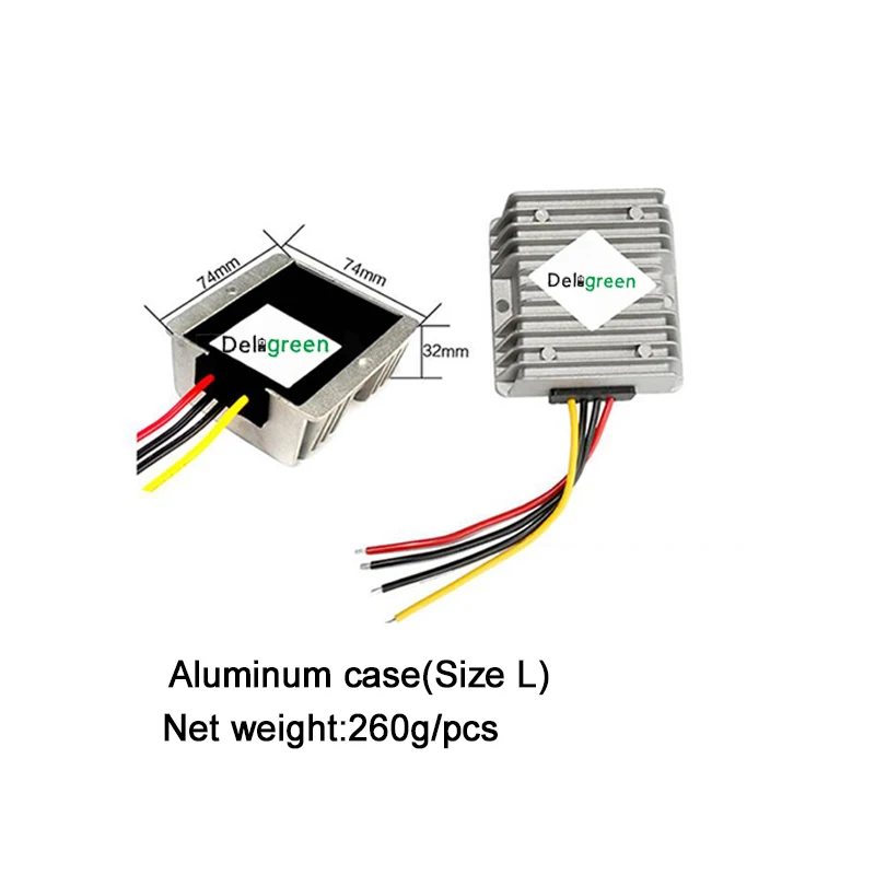 Конвертер постоянного/переменного тока для ступенчатого понижения 48V 36V 3A 5A 8A 10A широкий диапазон входного регулятор автомобиля понижающий преобразователь питания постоянного тока в переменный ток