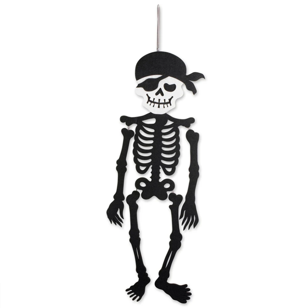 

Non-Woven Skull Man Halloween Decoration Door Wall Hanging Ornaments Home Festival Decoration