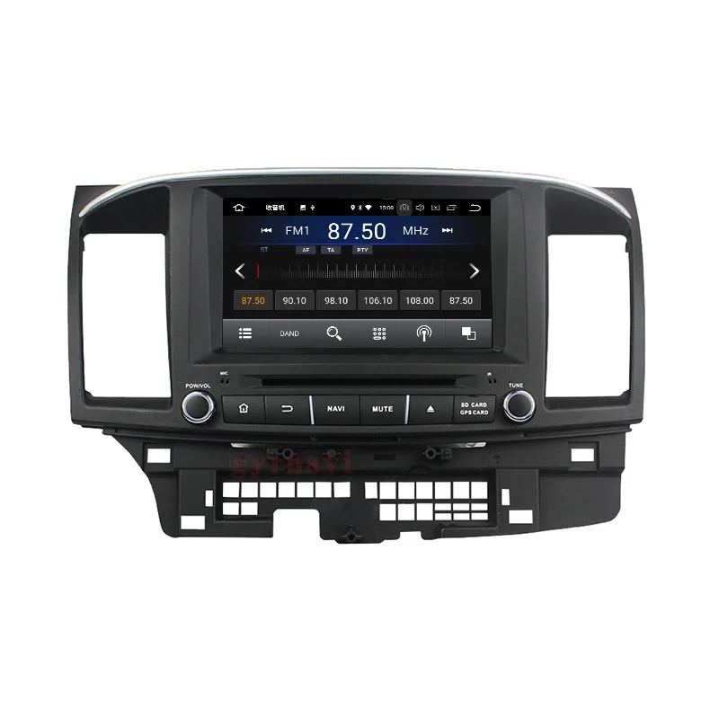 Для mitsubishi Lancer X 10 Galant Fortis EVO Android 8 1 четырехъядерный автомобильный DVD gps с wifi 4G usb BT