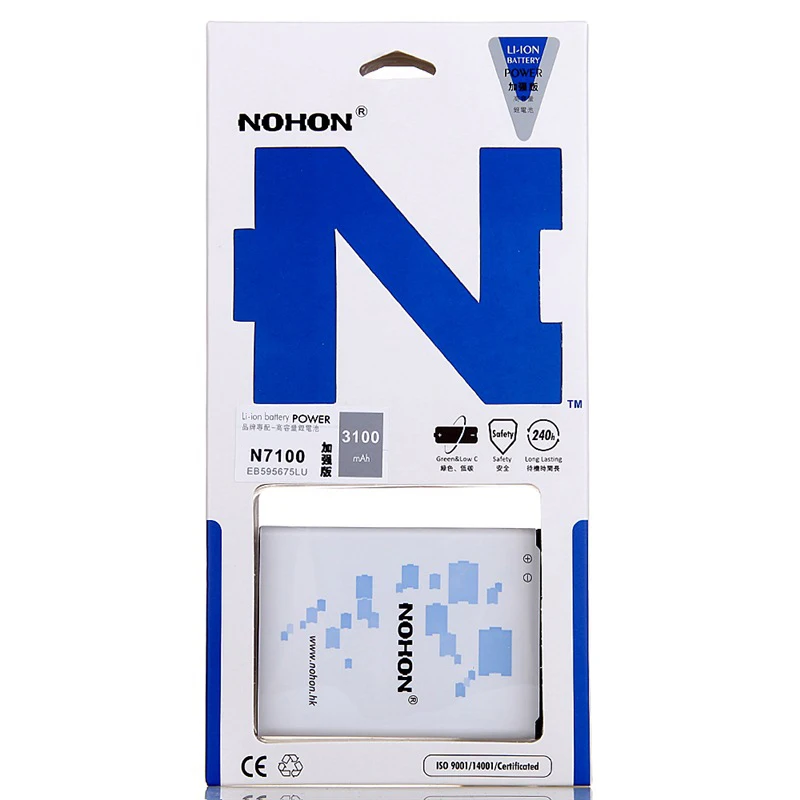 Оригинальный аккумулятор для Samsung Galaxy Note 2 Note2 N7100 N719 N7102 E250S E250L EB595675LU 3100