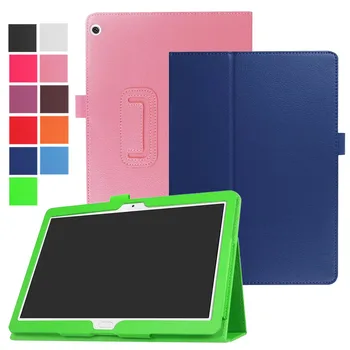

PU Folio Magnetic Stand Leather Case Skin Cover For Huawei MediaPad M3 Lite 10.1" ,BAH-W09 BAH-AL00 Tablet PC