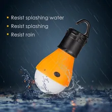 Coquimbo Multifuntional LED Outdoor Work Light Tactical 3 Modes Camping Tent Lamp Lantern Flashlight Bulb Lamp Torch With Hook