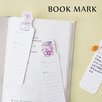 

30 pcs/box Candy party cartoon bookmark escolar paper bookmarks stationery zakka school supplie papelaria gift cards