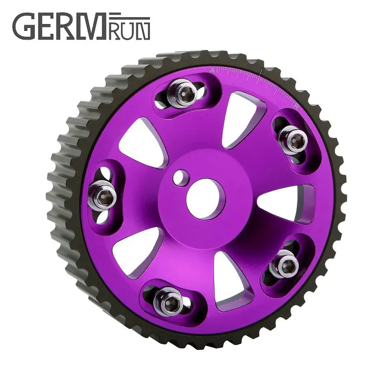 ALUMINUM PURPLE RACING ENGINE CAM GEAR 4G15 1.5L FOR MITSUBISHI MIRAGE/COLT/SUMMIT |