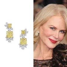 Новые стильные модные серьги-гвоздики hibrid с кристаллами хорошего качества для женщин, новые массивные ювелирные изделия, Букле д 'ореиль E-540