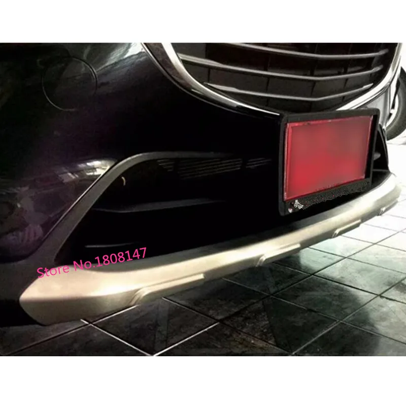 High quality styling cover ABS Silver Protection Front Bumper Protector