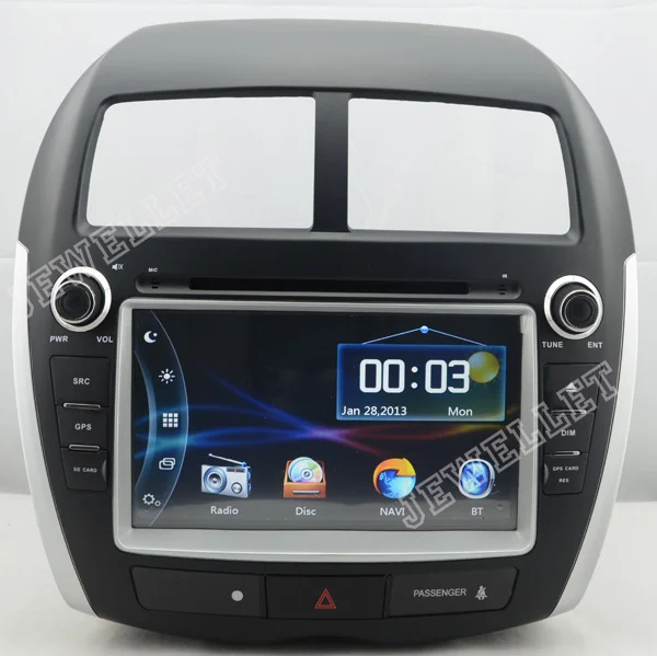 

Car DVD GPS radio Navigation for Mitsubishi ASX with Bluetooth Ipod 1080P