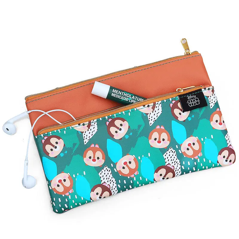 Disney TSUM Портативный Косметический макияж сумка многоцелевой хранения монет мультфильм кошелек Алмазная мозаика из искусственной кожи