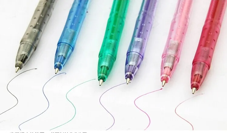 STABILO шариковая ручка 308 цветные ручки 0,38 мм пресс Пластик Гель нейтральное масло Caneta студенческие офисные канцелярские принадлежности