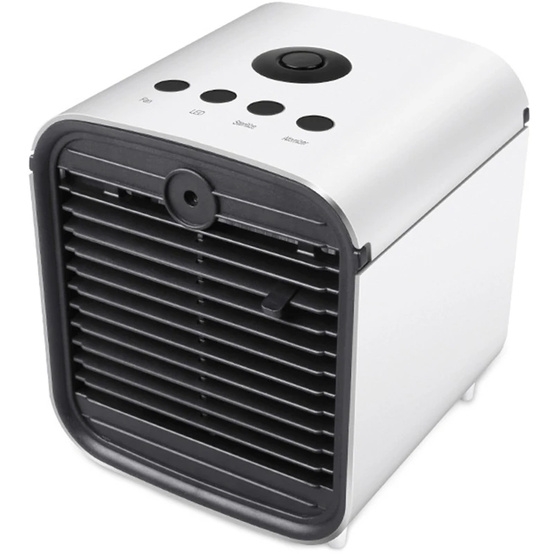 

Portable Air Conditioner Fan, Personal Space Cooler, Personal Air Conditioner,3-In-1,Cooling,Humidifier,Air Purifier,3 Fan Spe