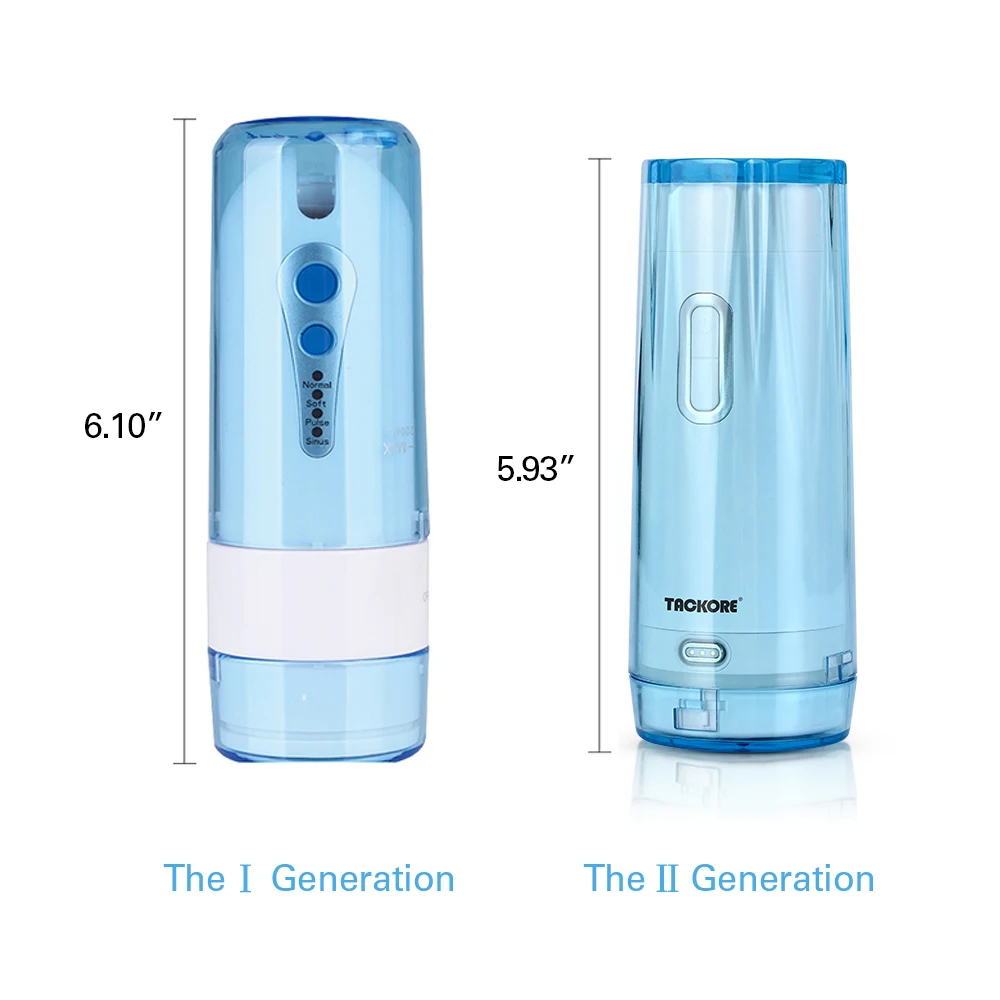 Портативный Электрический ирригатор для полости рта, водный зубной Флоссер, USB, перезаряжаемый дорожный Стоматологический Ирригатор, 210 мл, резервуар для воды, очиститель зубов