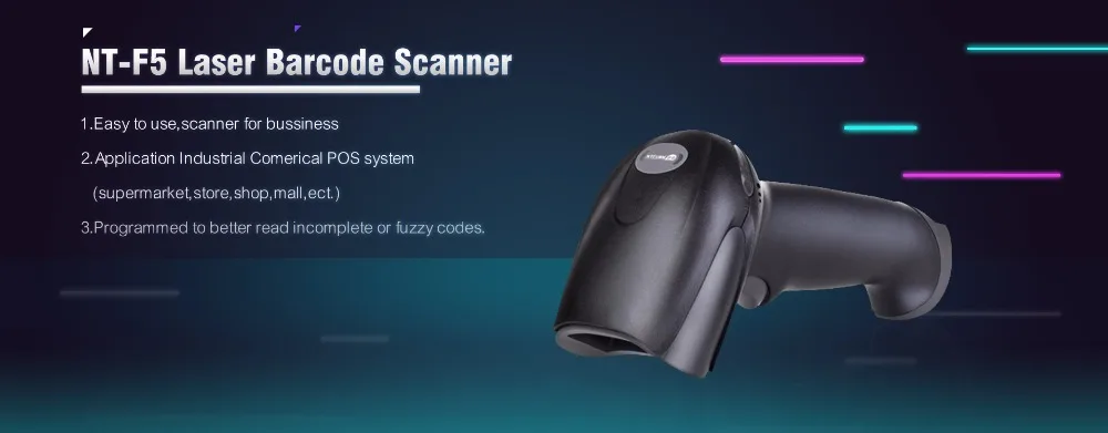 NT-F5-Laser-Barcode-Scanner