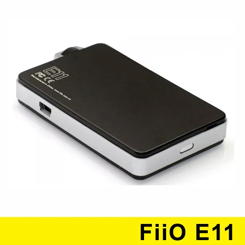FiiO E11 Portable Headphone Amplifier with Three Level