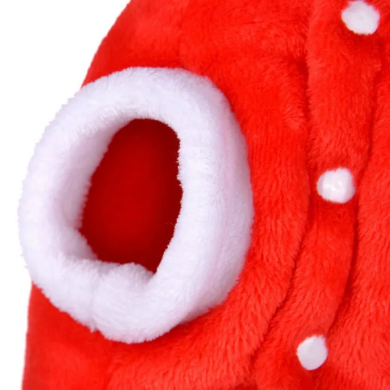 Зимняя теплая фланелевая Одежда для собак, рождественское пальто для собак, Новогодняя Одежда для питомцев, рождественский костюм для щенков