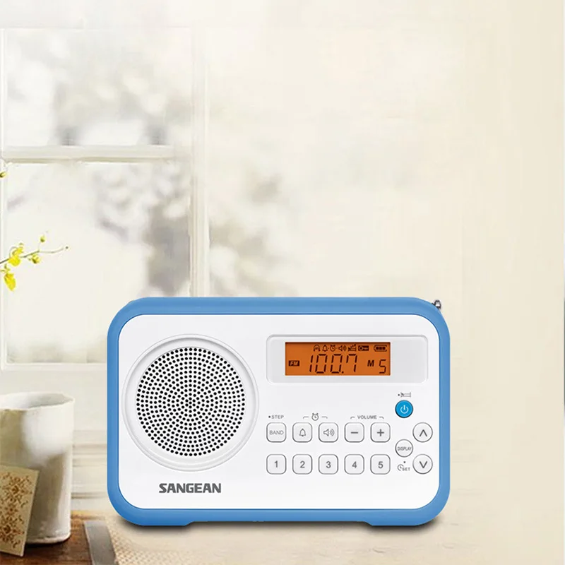 Sangean PR-D18 Free shipping radio with clock mini