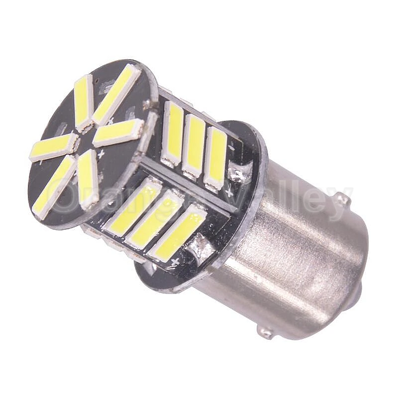 10 шт. 1156 BA15S P21W S25 1459 21 светодиодный 7020 SMD Canbus стайлинга автомобилей Передняя сигнальные лампы фонари заднего хода белый янтарь