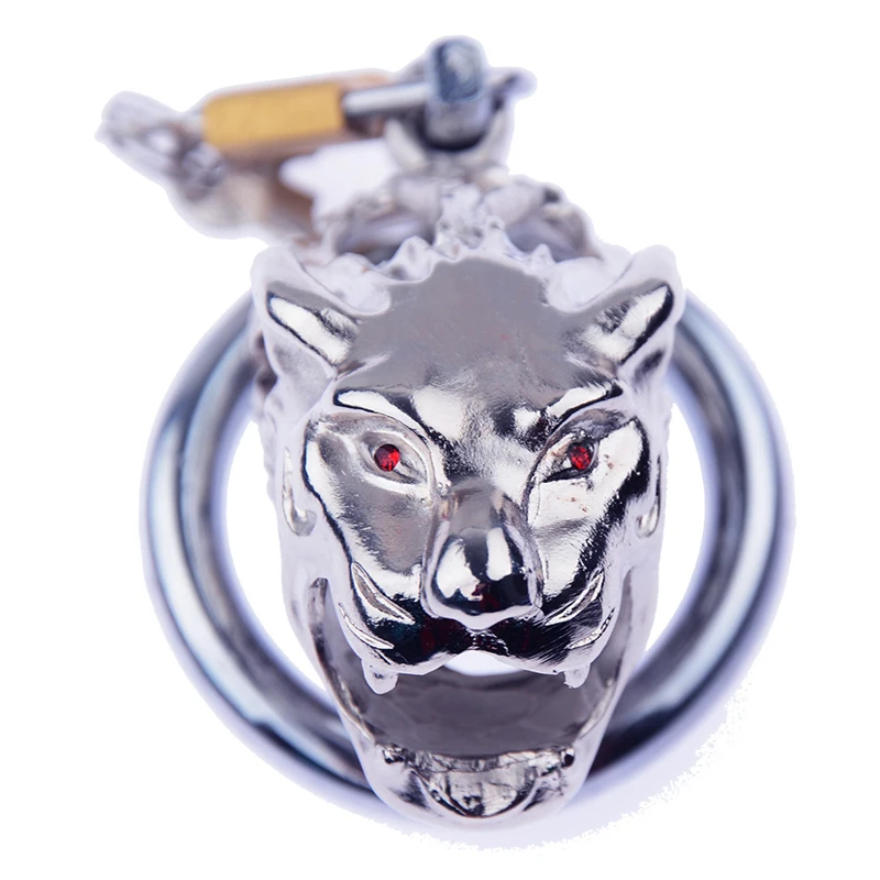 Секс магазин с тигром новые мужские клетки для члена целомудрия игрушки мужчин