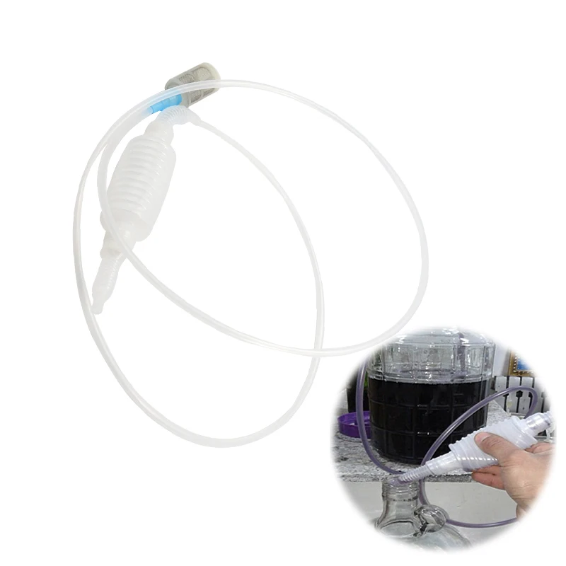 

Portable Wine Manual Hand Siphon Pump Hose Beer Liquid Syphon Transfer Pump