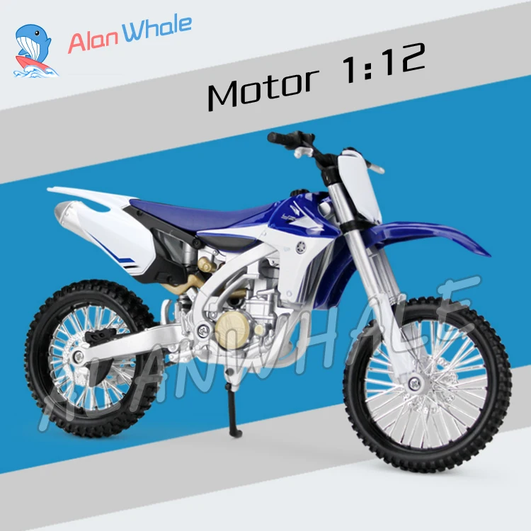 

1:12 Scale New Yamaha YZ450F Metal Diecast Model Motorcycle Motorbike Racing Cars Toys Boys Vehicle Moto GP Collection