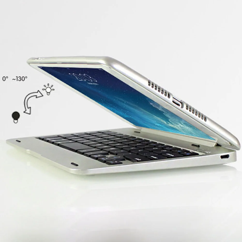 Чехол подставка для iPad Mini 4 с Bluetooth клавиатурой|bluetooth keyboard with stand|keyboard for ipad minikeyboard |