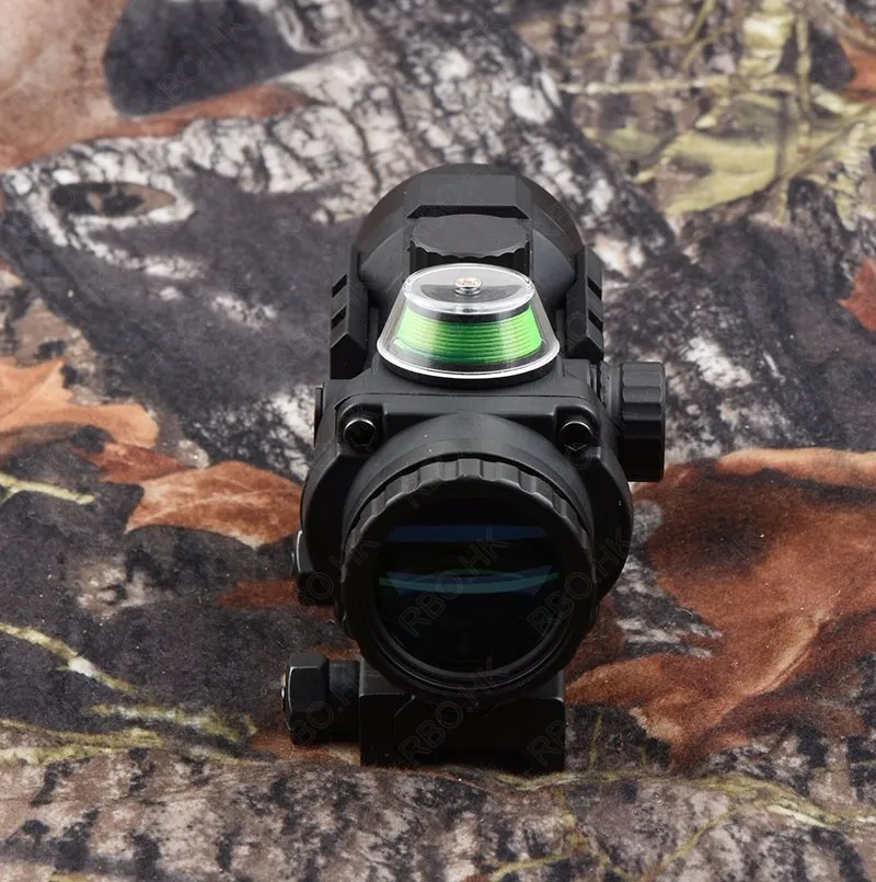 Тактический 3x32 зеленая ткань оптический прицел Пикатинни adatpor Охота Стрельба M9876