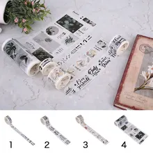 Декоративные наклейки планировщик DIY Материал васи лента бумага Ins стиль самодельные канцелярские принадлежности украшения удобные товары для дома