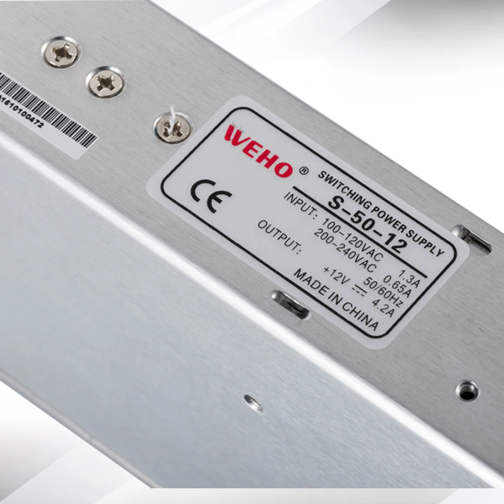 (S 50 12) Вт 12VDC импульсный источник питания/светодиодный трансформатор|switch power|switching