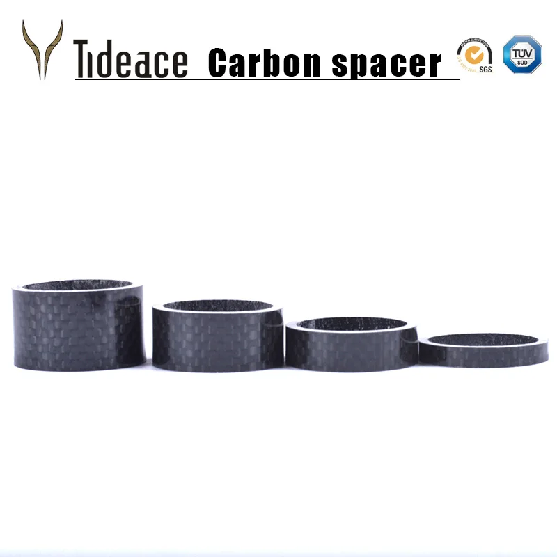 1-1//8 inch 4 pcs of 5mm//10mm//15mm//20mm Headset Spacers Carbon spacer Stem Spacer