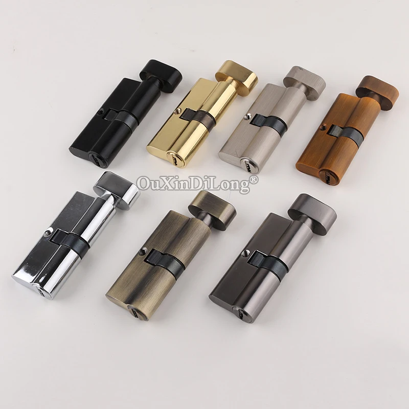 European 1pcs 70 80 90mm Mortise Brass Door Lock Cylinder Interior Door Lock Cylinder Lock Gall Repair Parts 4 Keys No Key Door Locks Aliexpress