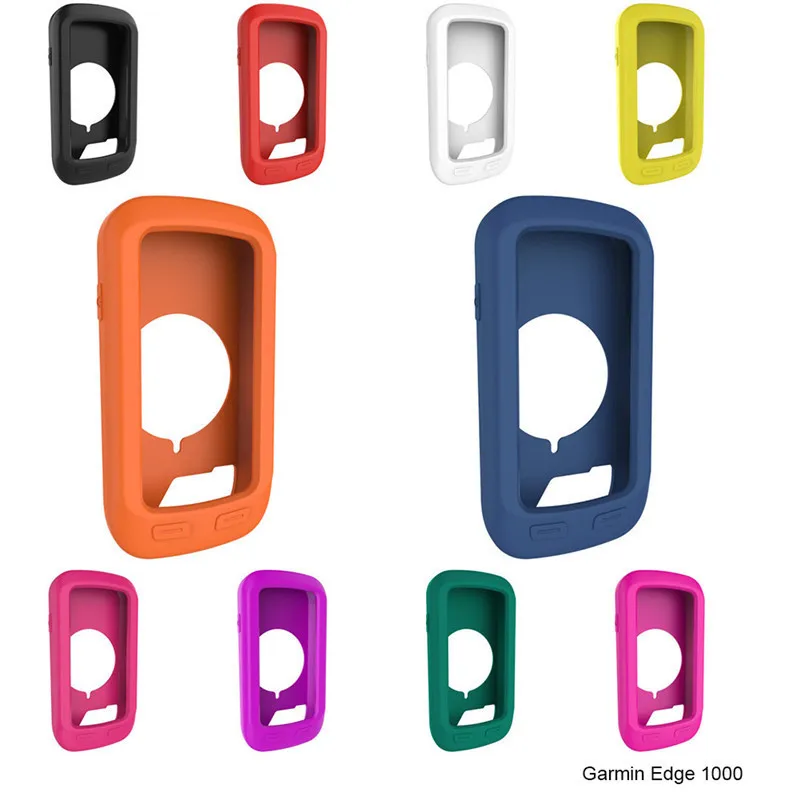

Colorful Silicone Rubber Protective Case Cover for Garmin Edge 520/800/810/820/1000 GPS Cycling Tracker Protect Silicone Shell