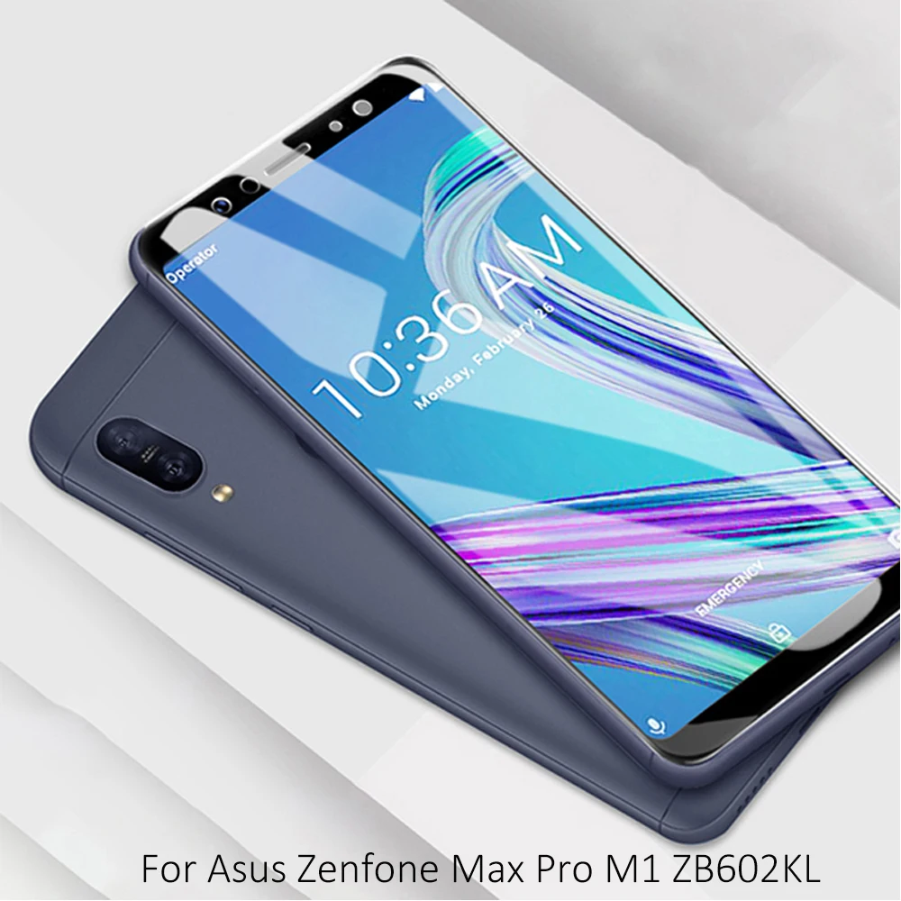 For Asus Zenfone Max Pro M1 ZB602KLfull cover tempered glass (3)