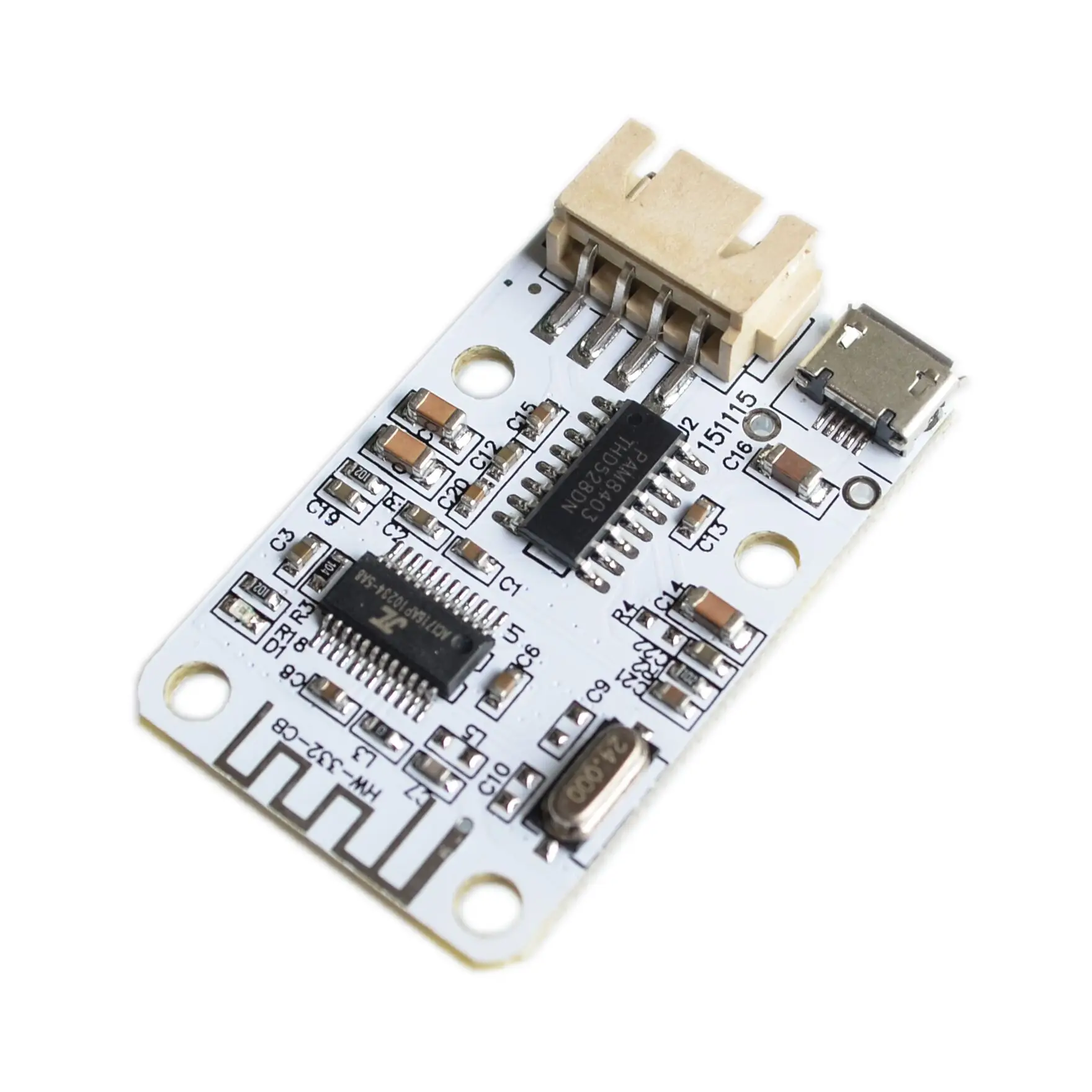 DC 5 V bluetooth усилитель доска Micro USB модуль цифрового усилителя аудио приемник 2*3 Вт