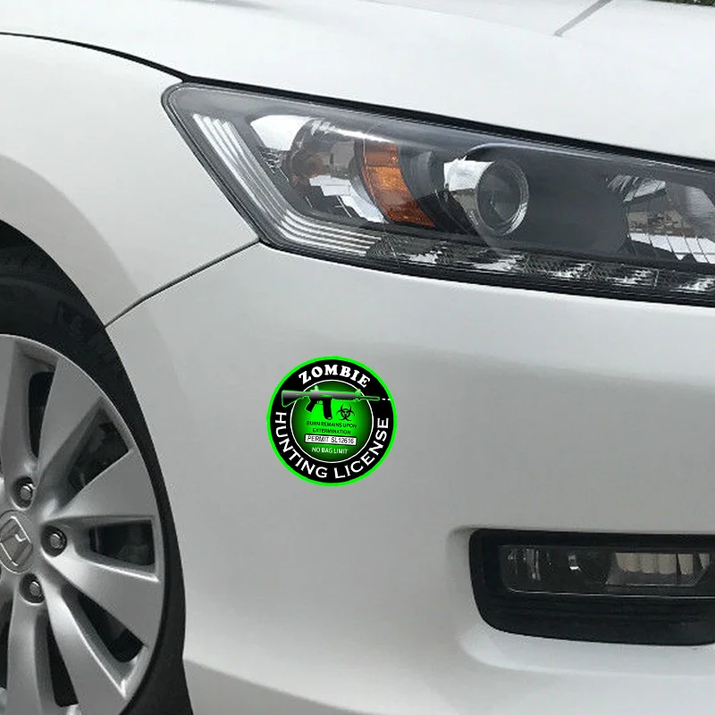 HotMeiNi 13 см x автомобильные аксессуары 3D Автомобильная наклейка охотничья Лицензия