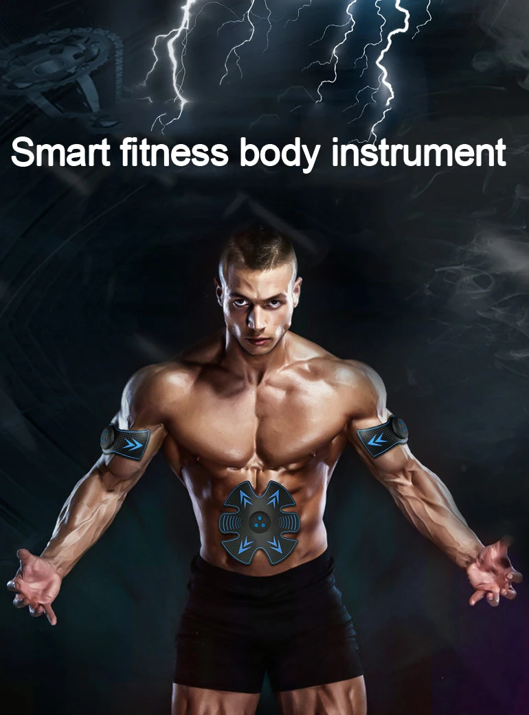 Rechargeable Abdominal Muscle Trainer  (4)