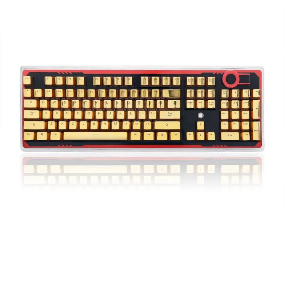 Redragon A101G 104 колпачки и пуллер ключей для механического переключателя клавиатуры