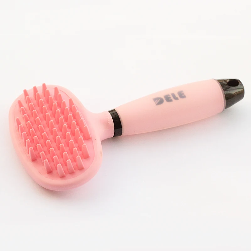 

Armi store Take A Shower Combs Pet Massage Brush Dog Comb 62015 Pets Shower Supplies