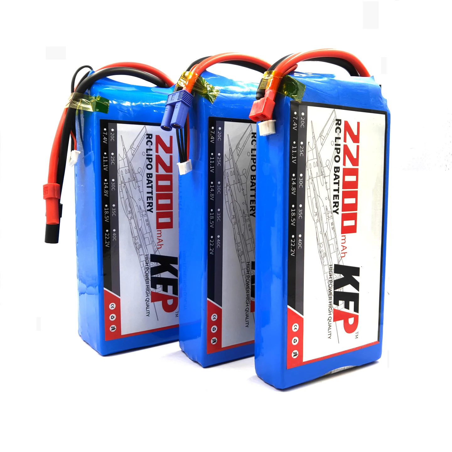 22000mAh Высокая мощность RC Lipo батарея 4S 5s 6S 14,8 V 18,5 V 22,2 V 25C для RC вертолет автомобиль Лодка Eppo машина