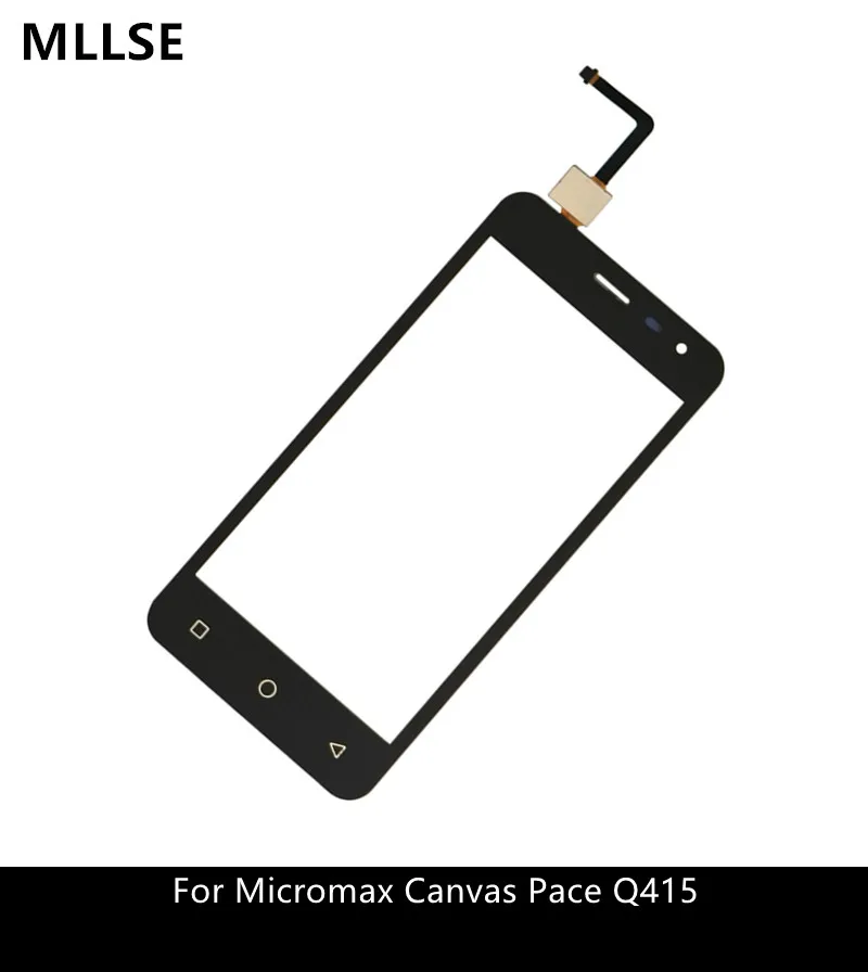 Сенсорный экран для Micromax Canvas Pace Q415 сенсор сенсорный экран дигитайзер Передняя стеклянная панель объектива Замена