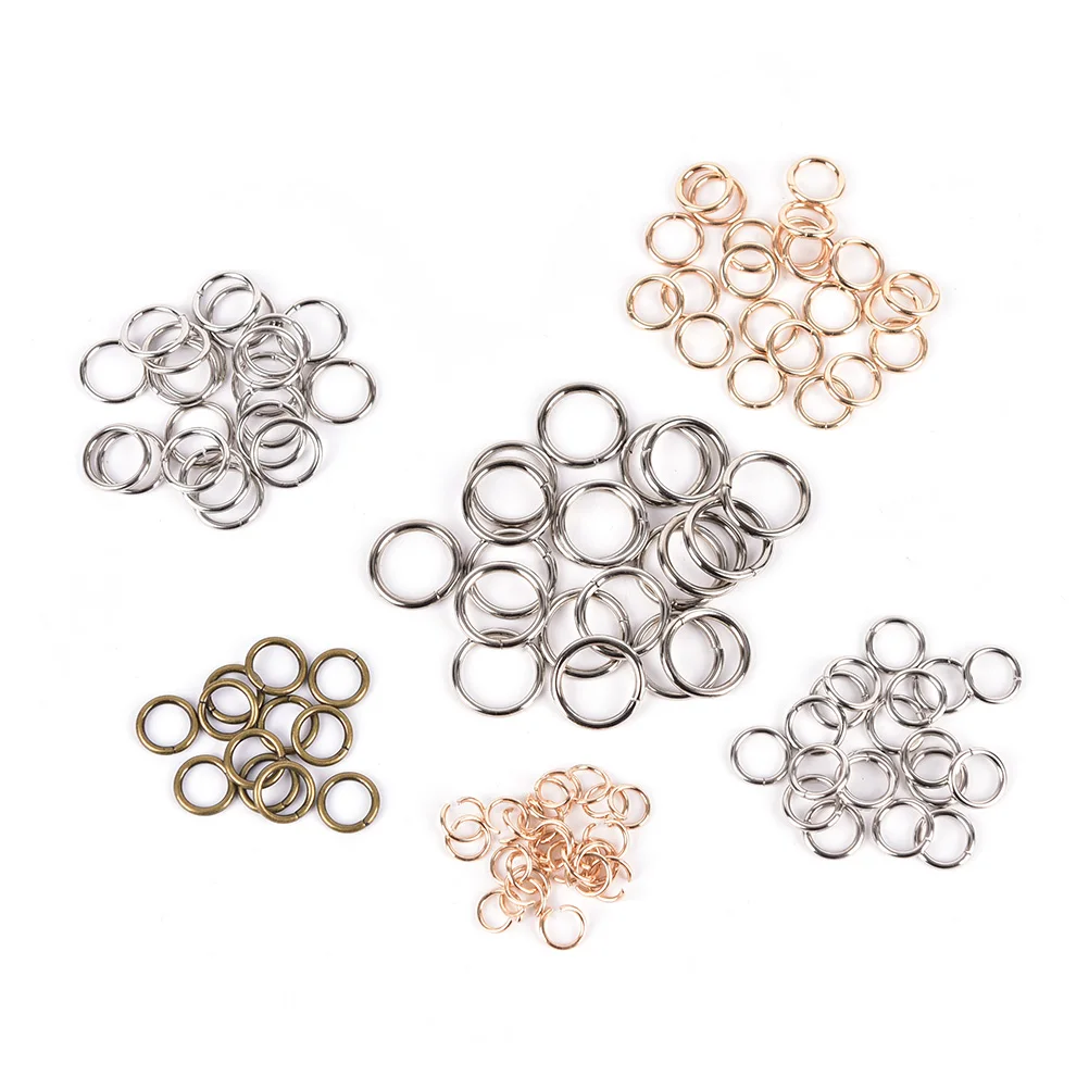 20 Pcs Metal Bag Accessories Rings Hook Key Chain Bag Quickdraw Key Chain 20 Pcs Metal Bag Accessories Rings Hook Key Chain Bag Quickdraw Key Chain