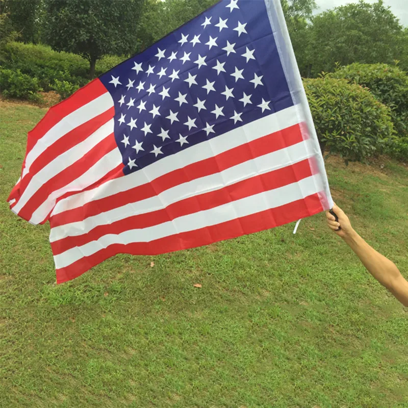 

90x150cm american flag Polyester USA Flag United States Stars Stripes Home Decora Souvenir bandeira estados unidos usa-souvenir