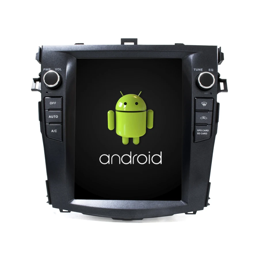 

Navirider android 7.1 radio tape recorder 4-Core 32gb ROM tesla vertical screen for Toyota Corolla 2007-2012 headunits BT