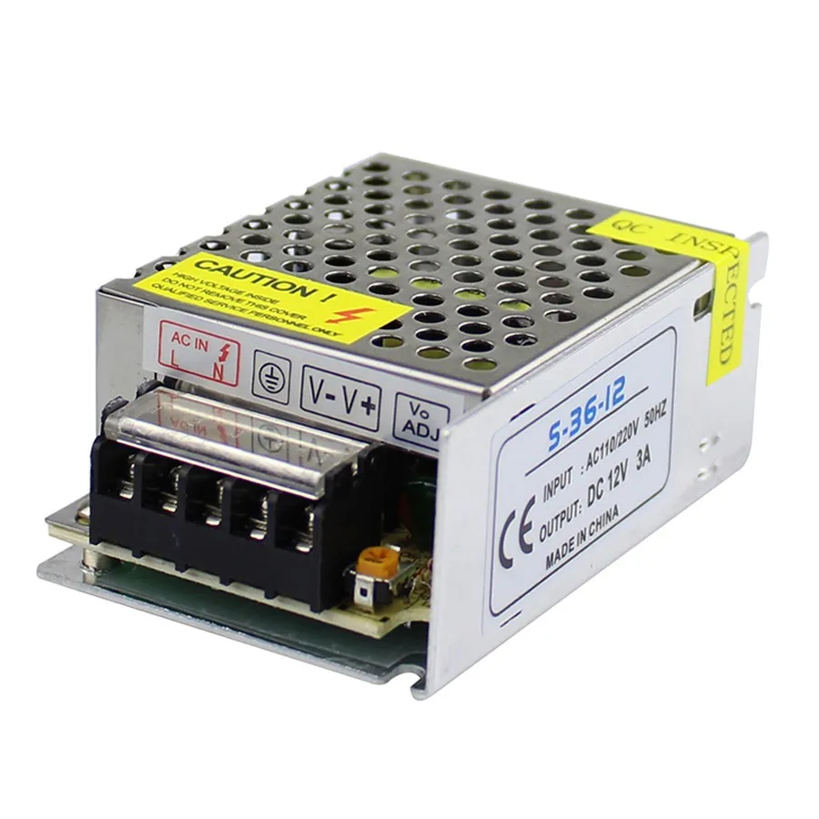 Tanbaby-Led-Lighting-Transformer-DC-12V-3A-36W-Power-Adapter-aluminum-Switching-led-driver-AC100-240V